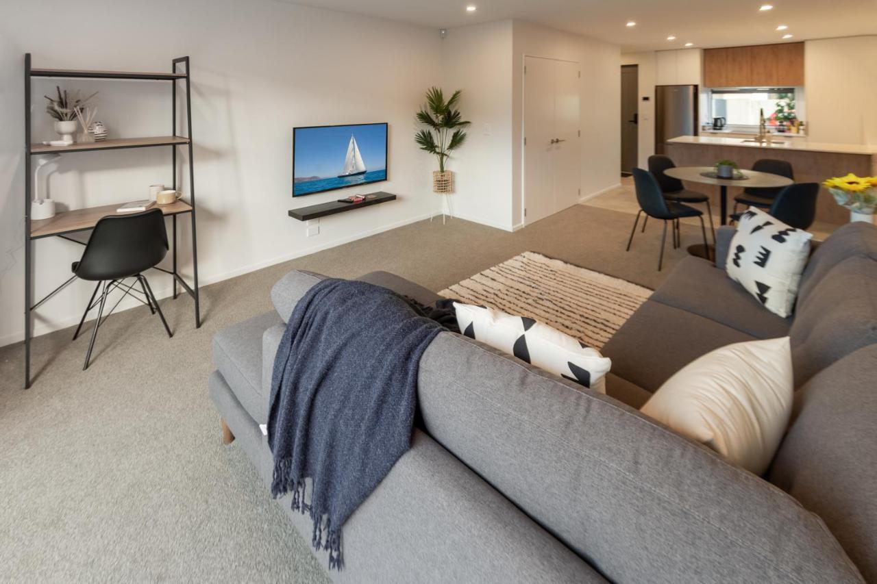 City Lights Retreat With Carpark 2 Bed 2 Bath كريستتشيرش المظهر الخارجي الصورة