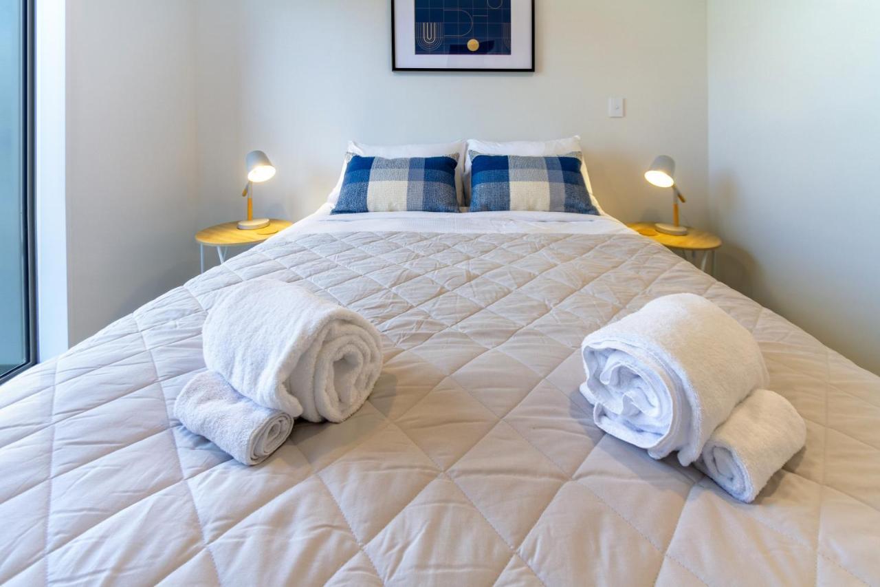 City Lights Retreat With Carpark 2 Bed 2 Bath كريستتشيرش المظهر الخارجي الصورة